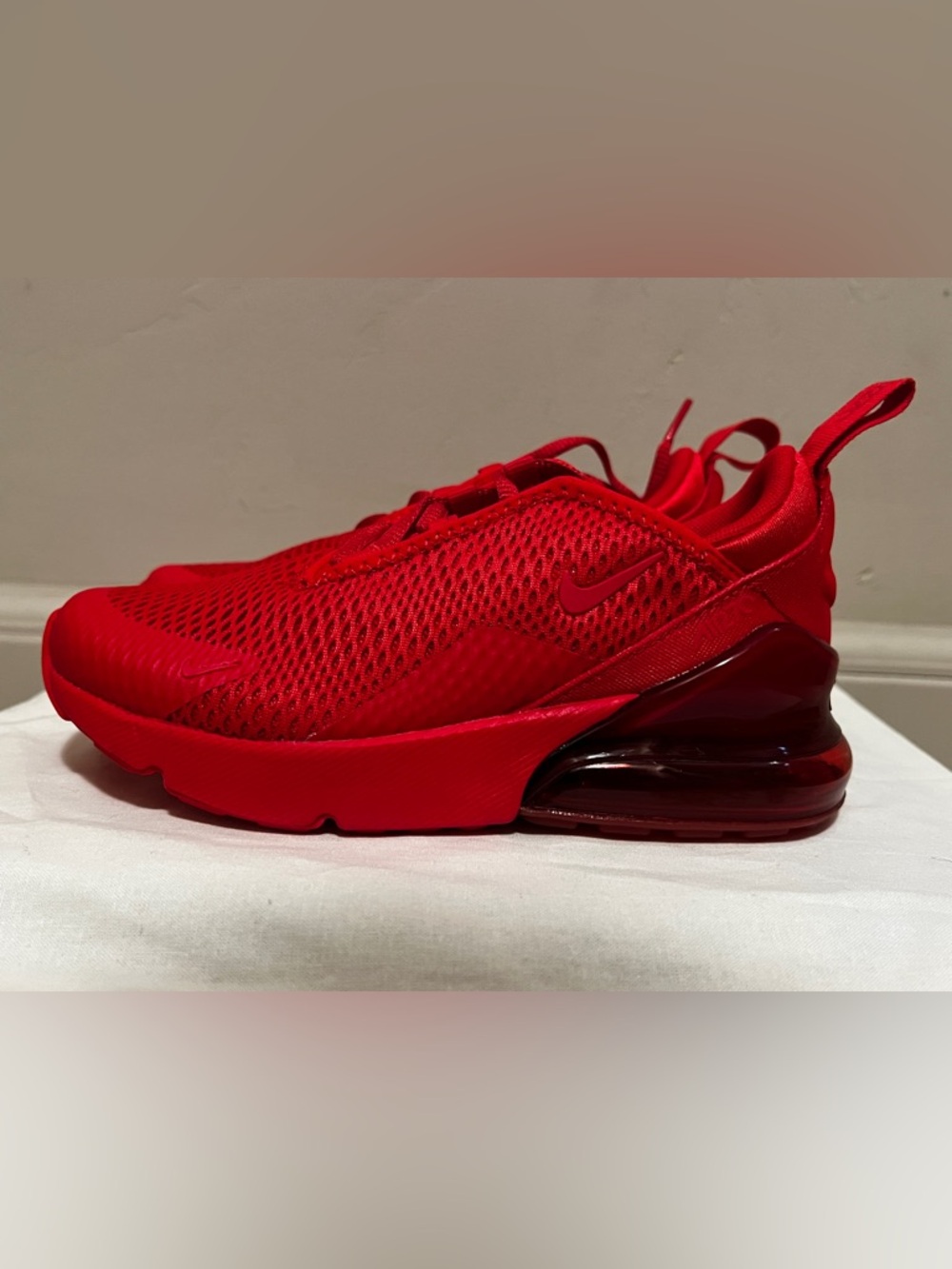Nike | NIKE AIR MAX 270(PS) | 13C | Red - Picture 2 of 7